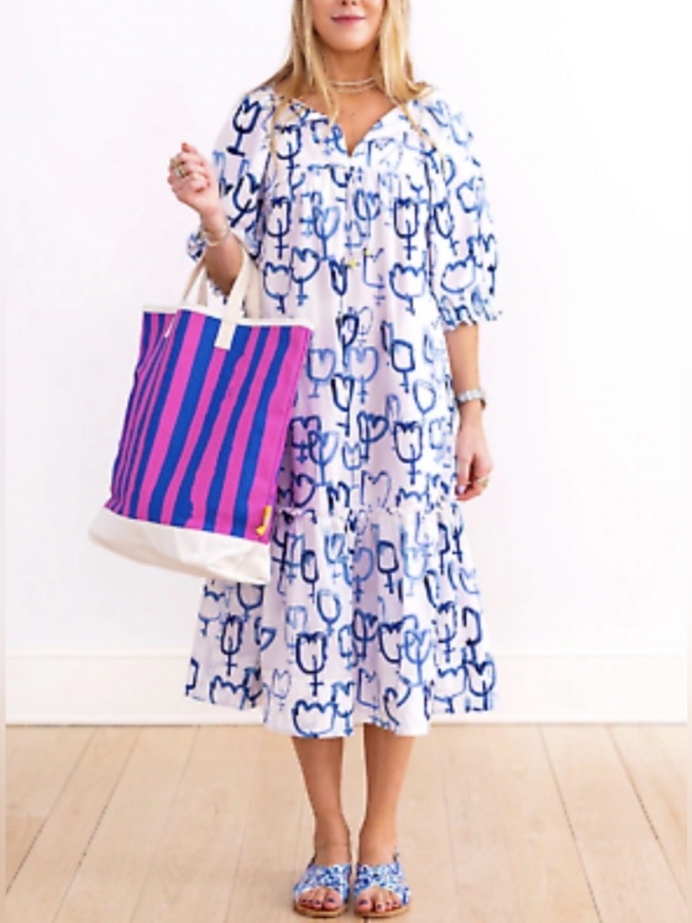 Kerri Rosenthal Joan Midi Dress